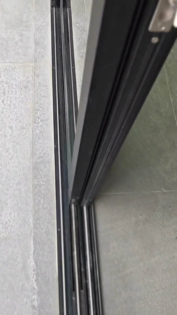 Sliding door track and roller condition checked during a Versa Glass Co. service visit in Los Angeles